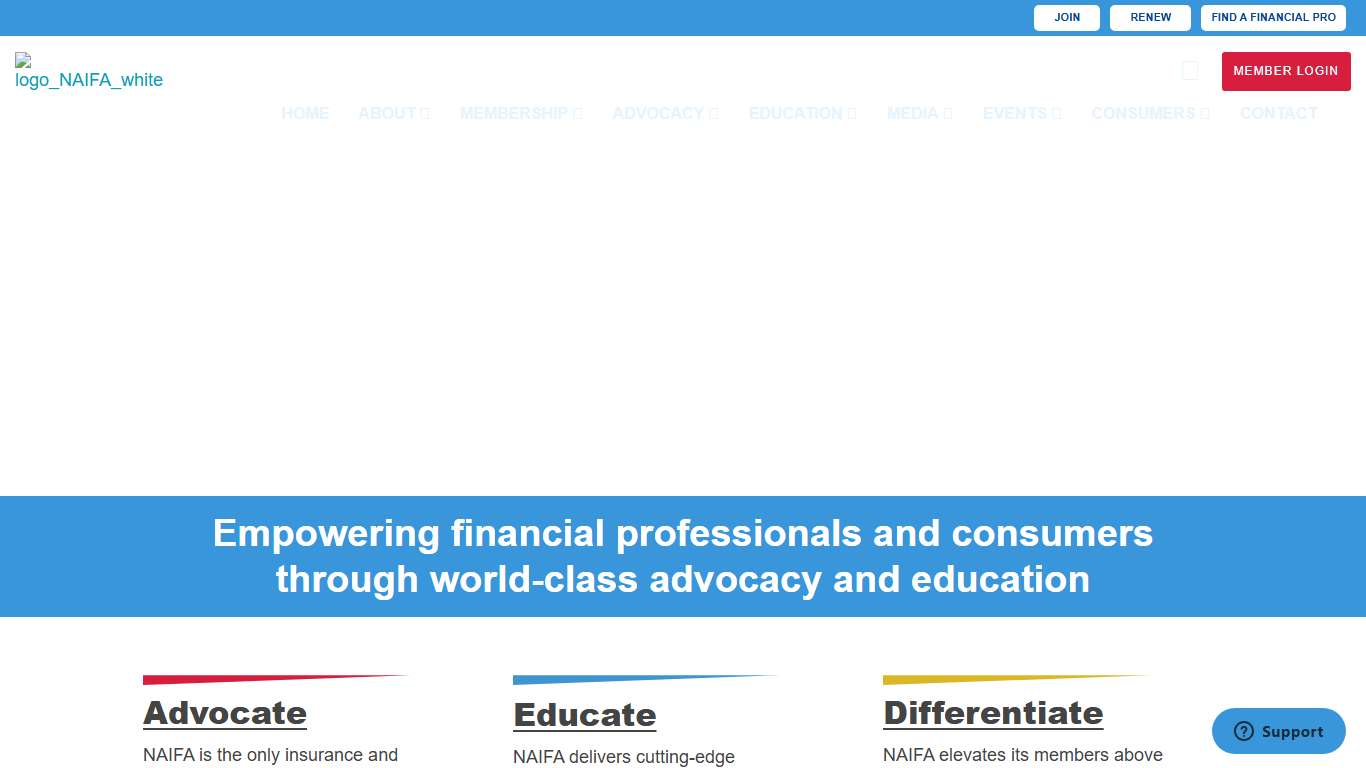 National Association of Insurance and Financial Advisors Home